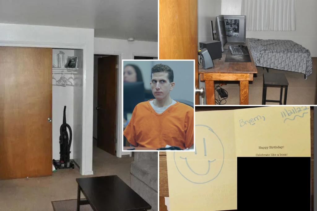 Chilling photos reveal Bryan Kohberger’s bleak apartment during Idaho student murders