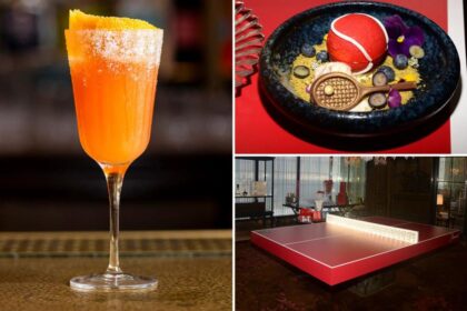 High-rollers’ wild US Open tennis parties include chauffeurs,  sandwiches and crystal-netted ping pong tables
