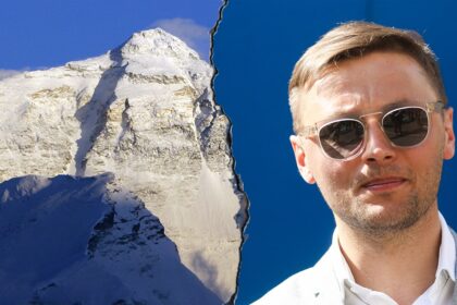 Daredevil mountaineer makes history skiing down Mount Everest through death zone without oxygen