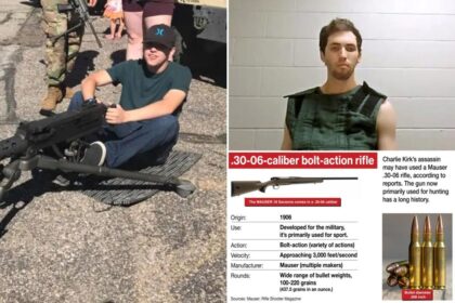 Gun that killed Charlie Kirk is WWI-era rifle that may have been untraceable