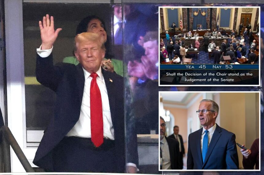 Senate Republicans take first steps to change rules to speed up Trump’s nominees