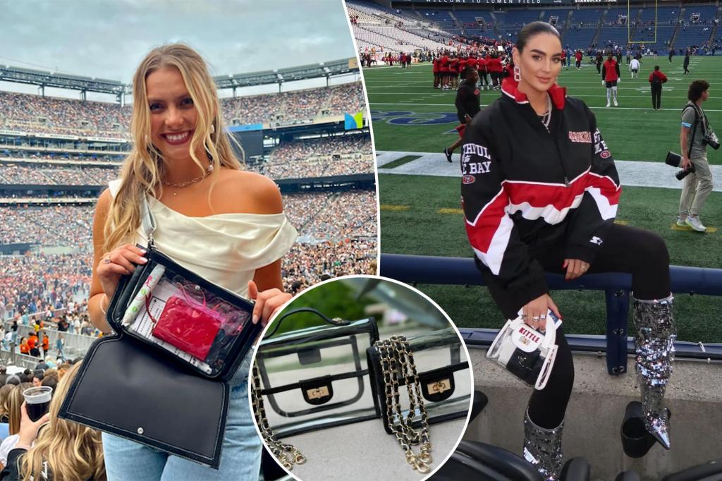 Exclusive | Football fan fashionistas have found a chic way to beat the NFL’s clear bag policy — now big brands are hopping on the trend