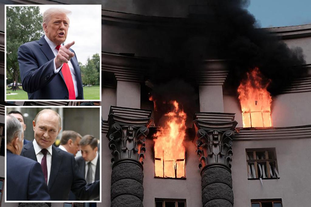 Trump vows to punish Putin, Russia after latest deadly assault on Ukraine