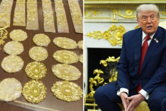 President Trump shows off new White House bling in social media video: ‘Best Oval Office ever’