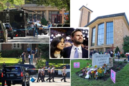 Vice President JD Vance and second lady Usha will visit Minnesota to pay their respects to victims of Catholic school mass shooting 