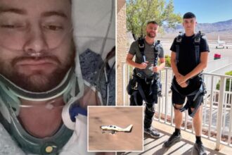 Skydiver plummets 11,000 feet after both parachutes fail to open — and miraculously survives