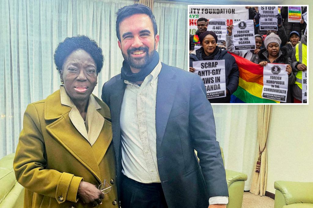 Exclusive | Zohran Mamdani flashes beaming smile in pic with Uganda bigwig who pushed law to jail gay people for life