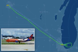 Plane forced to land after wacko wearing ‘15 masks’ screams that gay people were giving him cancer