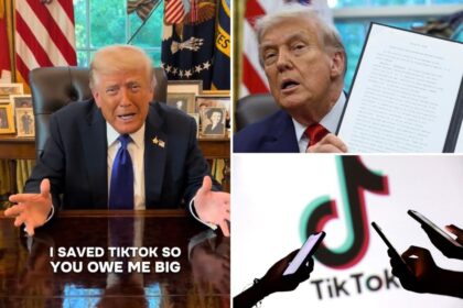 Trump returns to TikTok, tells Gen Z they ‘owe me big’ for saving it