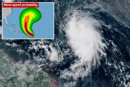 Tropical Storm Jerry churns in the Atlantic as a weakened Priscilla nears Mexico’s Baja peninsula