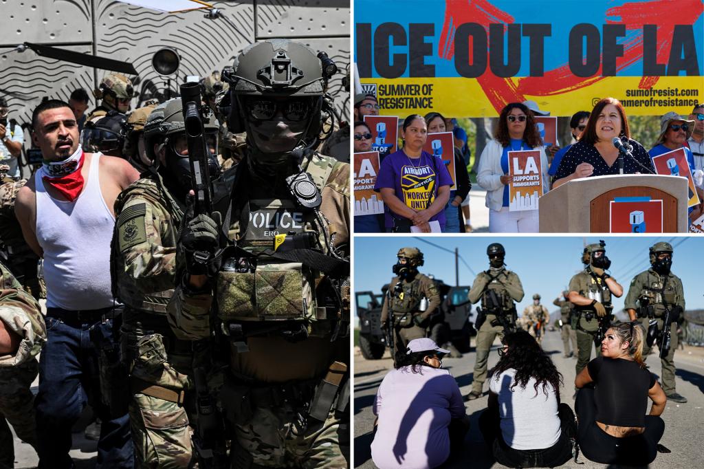 Los Angeles County declares local state of emergency over ICE raid surge