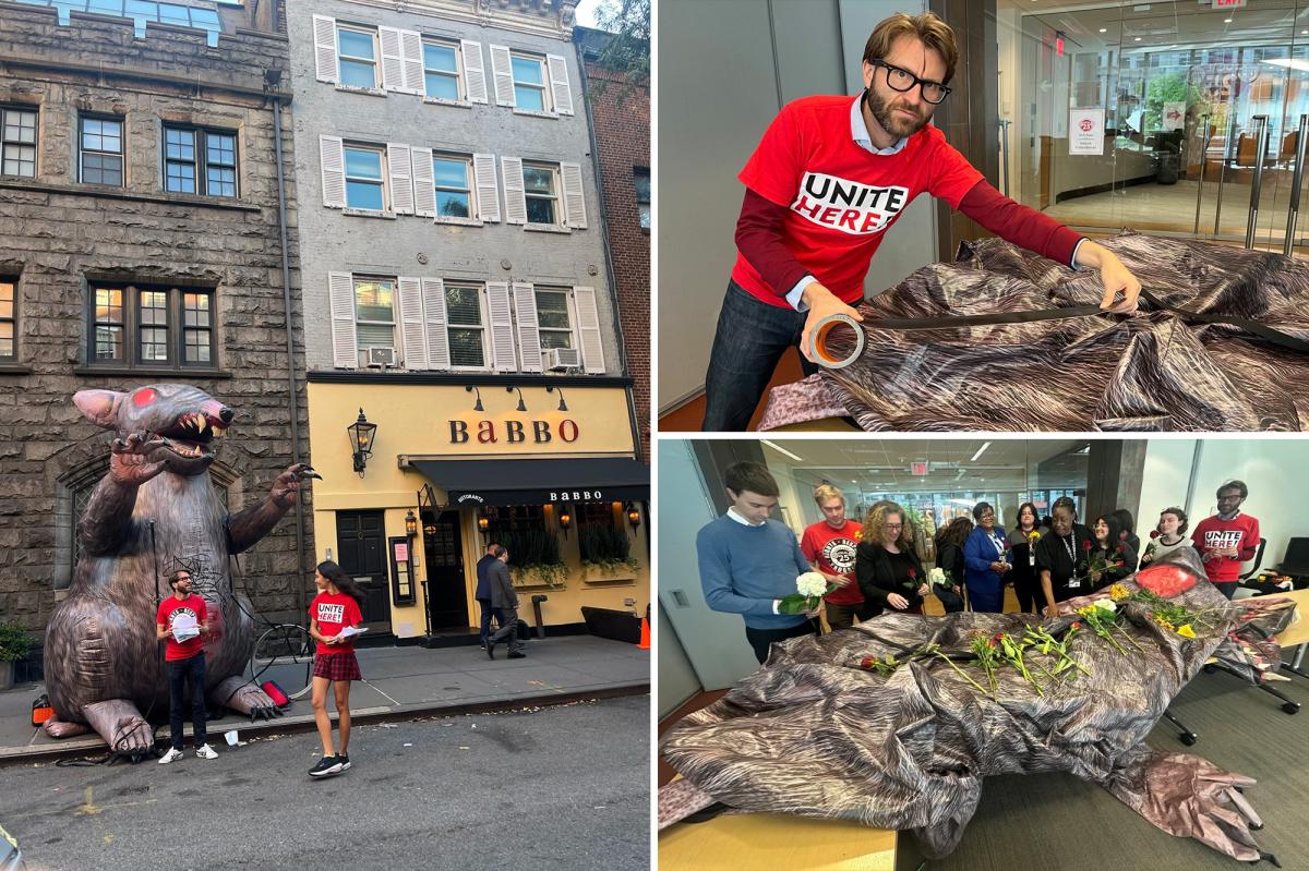 Exclusive | ‘Scabby the Rat’ mascot gets patched up after NYC slashing — and readies for comeback Exclusive | ‘Scabby the Rat’ mascot gets patched up after NYC slashing — and readies for comeback