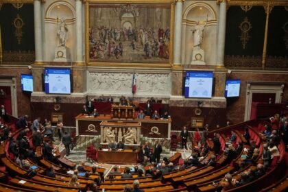 Did teenagers wreak havoc in France’s National Assembly?