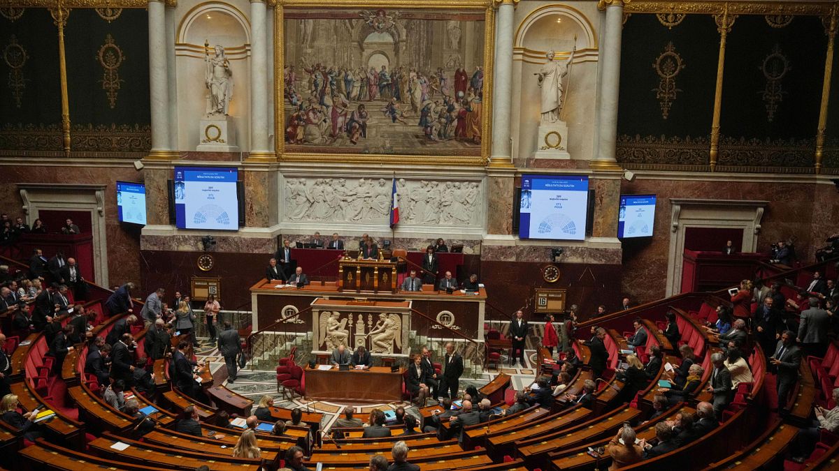 Did teenagers wreak havoc in France’s National Assembly?