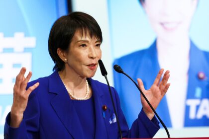 Japan poised for first female prime minister after ruling party elects Sanae Takaichi as new leader