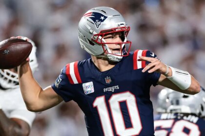 Drake Maye leads Patriots to upset victory over previously undefeated Bills