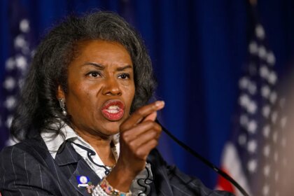 Winsome Earle-Sears releases ‘Two Bullets’ ad scathing opponent for failing to demand Jay Jones’ ouster