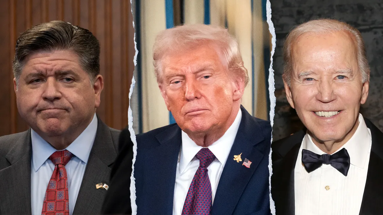 Pritzker hurls ‘dementia’ claim at Trump amid National Guard feud despite defending Biden’s mental fitness
