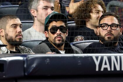 Bad Bunny appears to sit during ‘God Bless America’ at Yankee Stadium: report