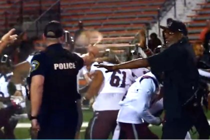 High school football team travels 500 miles only to get pepper sprayed by police after loss