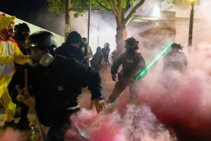 Homeland Security responds to ‘laser tag’ threats from Portland group: ‘This is incredibly dangerous’