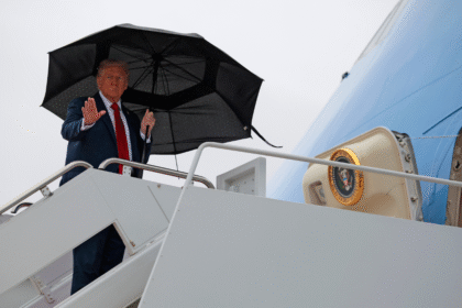 Trump starts week in Middle East, overseeing historic peace agreement