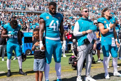 Jaguars star’s ‘cancer warrior’ son becomes honorary captain for game vs Seahawks