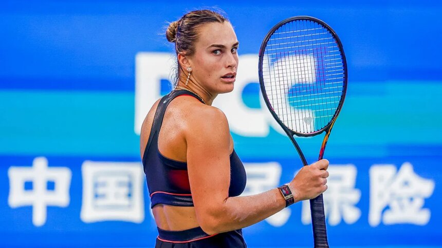 Tennis star Aryna Sabalenka nearly strikes ballboy with racket throw in frustrating loss