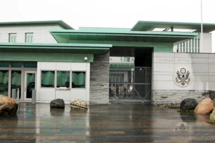 Former security guard at US Embassy overseas is convicted of spying for Russia and Iran