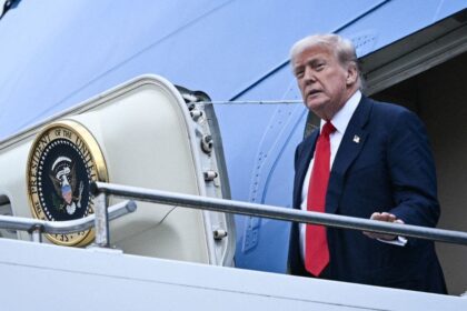 Trump boards AF1 quickly, using small stairs due to ‘increased security measures’: WH official