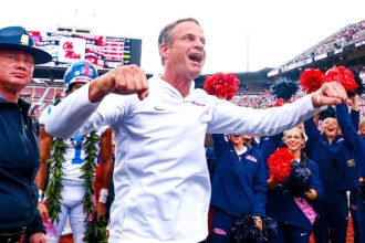 Lane Kiffin gets last laugh on Oklahoma player after Ole Miss earns gritty road victory