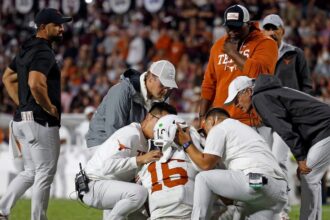 Arch Manning hurt during Texas’ dramatic comeback win over Mississippi State