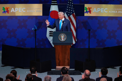 Trump visits South Korea as he attempts to secure billions in investment
