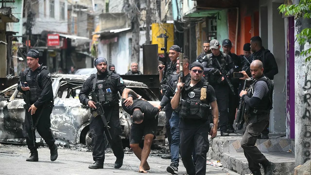Over 100 killed in Brazil’s deadliest police raid as Rio authorities battle drug gangs in favelas Over 100 killed in Brazil’s deadliest police raid as Rio authorities battle drug gangs in favelas