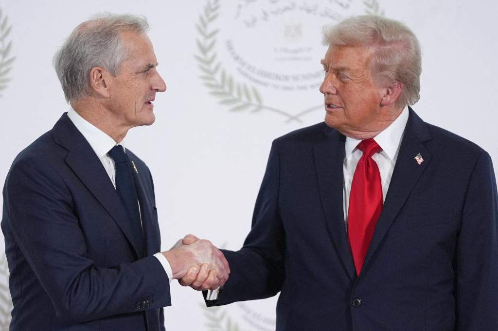 Trump trolls Norway rep over Nobel Peace Prize ‘snub’ in speech celebrating Israel-Hamas deal