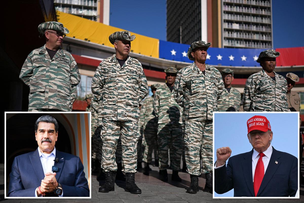 US prepared to strike Venezuelan military bases as Trump ramps up pressure on dictator Maduro US prepared to strike Venezuelan military bases as Trump ramps up pressure on dictator Maduro