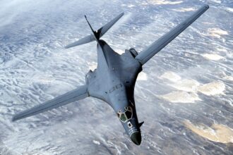 Trump reacts to report of B-1 bombers near Venezuela while threatening drug traffickers during WH roundtable