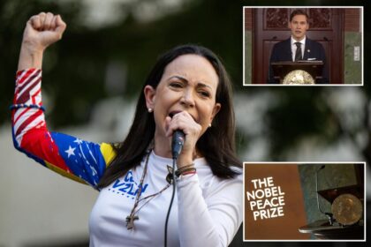 Venezuelan opposition leader María Corina Machado wins 2025 Nobel Peace Prize