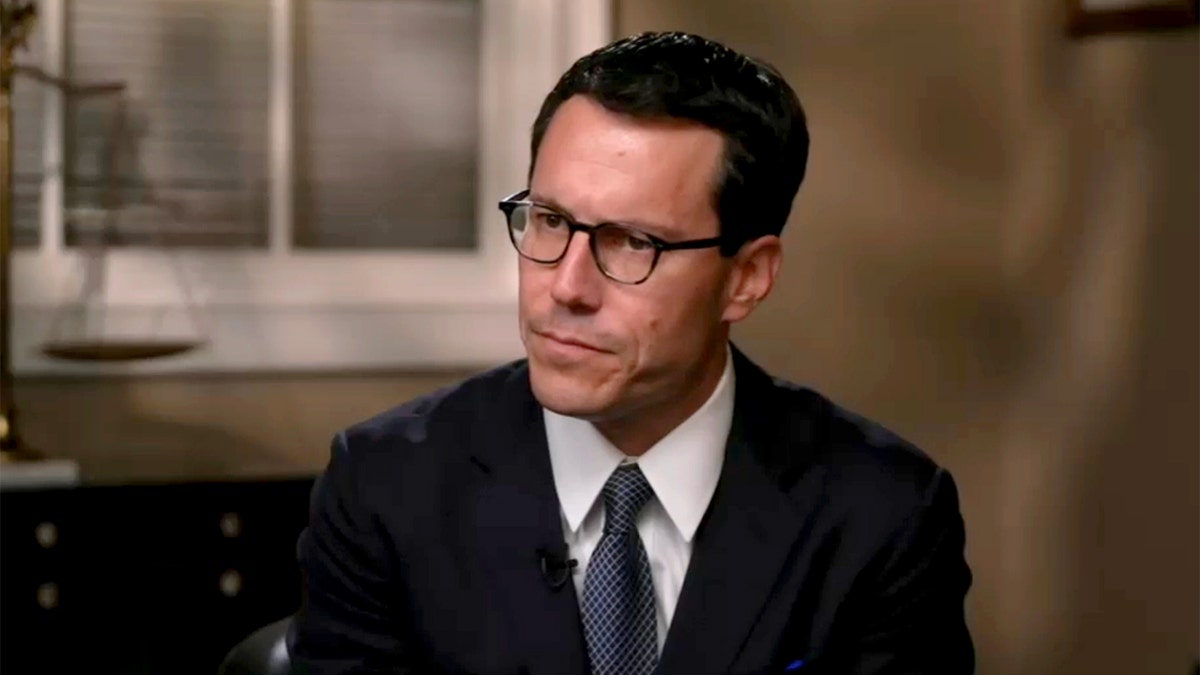 Attorney Brent Bramnick speaks during an interview about the Niotis family case.