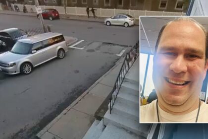 Security video captures moment former mayor stabbed multiple times outside his blue state business