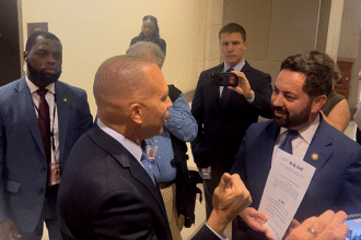 Jeffries tells Lawler to ‘keep your mouth shut’ as shutdown sparks Capitol Hill confrontations