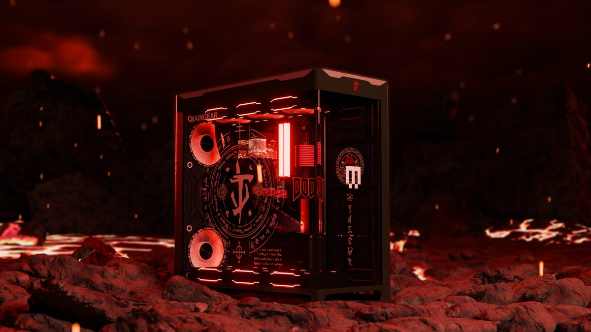 Maingear Announces Doom-Themed Gaming PC That Is Sure to Rip and Tear Apart Your Wallet