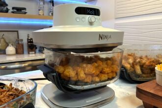 Ninja Just Launched an Updated Version of Its Viral Glass Air Fryer, and I Saw It First