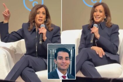 White House mocks Kamala Harris’ ‘cackle’ after she suggests Trump admin is ‘crazy’ at LA event 