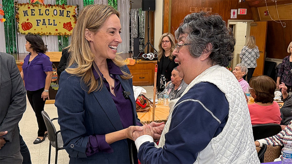 Mikie Sherrill in Elizabeth, New Jersey