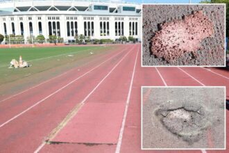 Exclusive | Rowdy teen dirt bike riders ripping up popular NYC athletic field near Yankee Stadium: ‘Devastating’