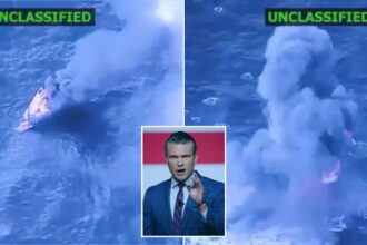 US boat strike kills 4 alleged ‘narco-terrorists’ off Venezuela, Pete Hegseth says