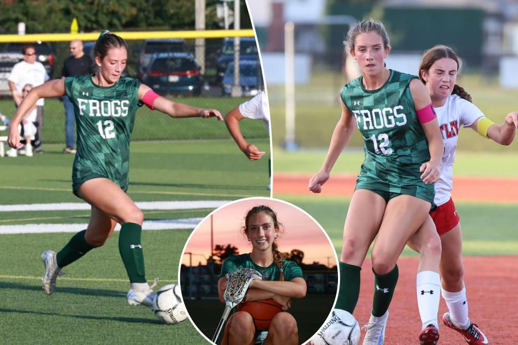 Carle Place junior sets lofty sports goals in more ways than one