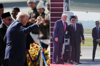Trump dances with native performers as he arrives in Malaysia for Asia tour