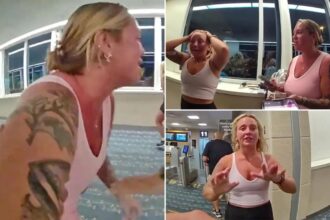 ‘Sunburned’ New Jersey sisters deny they were drunk after being booted from flight in viral meltdown at Florida airport